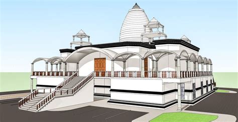 TEMPLE MODELING IN SKETCHUP