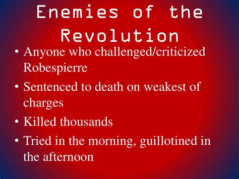 Revolution Brings Reform And Terror Ppt Download