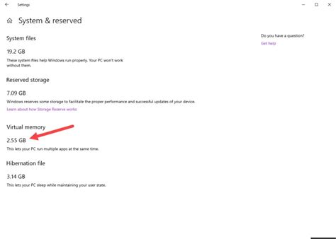 how to change paging file size