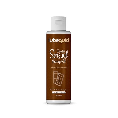 Lubequid Sensual Massage Oil For Couples Alluring Tropical Full Body Massage Oil For Date