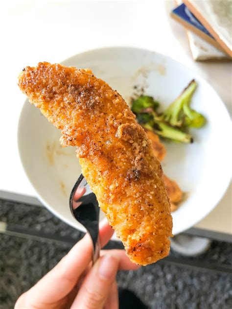 Healthy Chicken Fingers (Paleo, Low Carb)