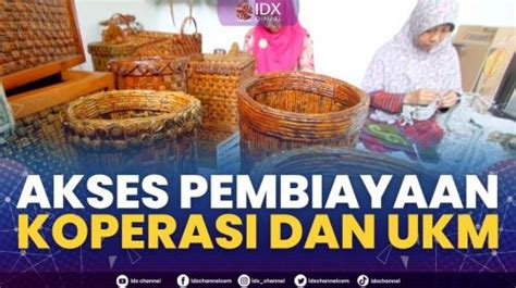 Akses Pembiayaan Koperasi Dan Ukm