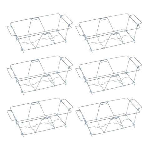 Sterno Chafing Dish Wire Rack Folding Pack Of 6 Food Warmer Stand