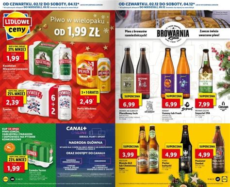 Lidl rozdaje darmowe piwa Ale uwaga Trzeba się spieszyć