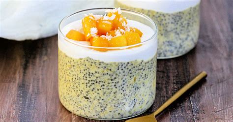 Mango Chia Pudding The Foodie Physician