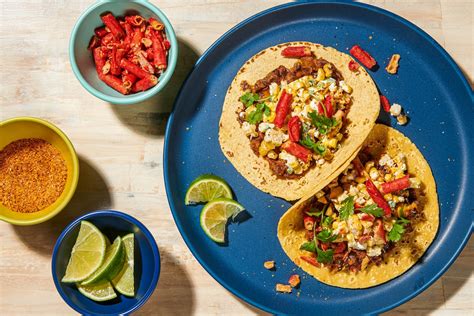 Esquites Tacos With Black Beans And Crushed Takis Recipe The