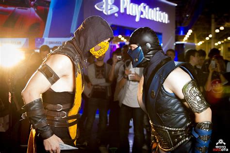 Scorpion Vs Sub Zero Cosplay By Melonicor On Deviantart