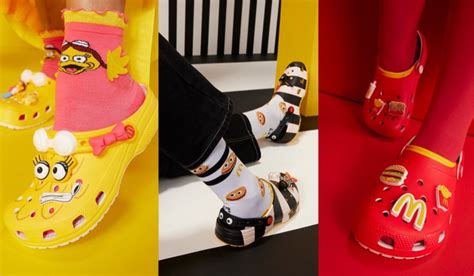 Mcdonald S La Cha Ne De Fast Food Lance Des Chaussures Crocs In Dites