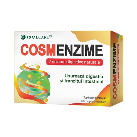 Cosmenzime Total Care 30 Tablete Cosmopharm Farmacia Tei Online