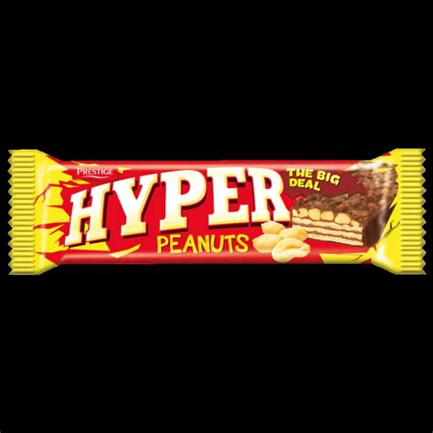 HYPER Peanuts 60g Coated Wafer Easyexport Bg