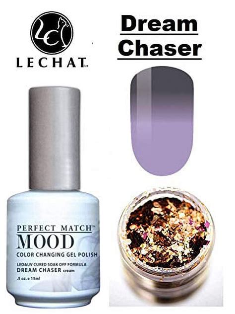 Lechat Perfect Match Mood Color Changing Gel Polish With Nail Glitter