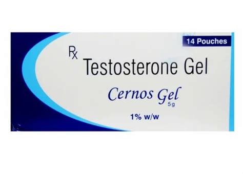 Testosterone Cernos Gel Gm Treatment Treatment Of Male Hypogonadism