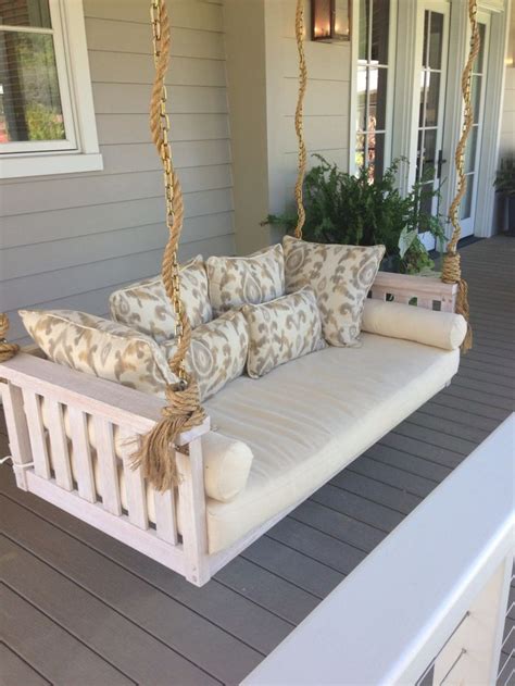 10 Amazing Outdoor Swing Bed Designs Porch Swing Bed Bed Swing House With Porch