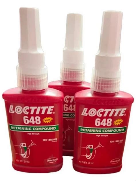 Loctite 648 High Strength Retaining Compound 50 Ml At Rs 500 Piece In