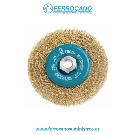 CEPILLO INDUSTRIAL FECIN CIRCULAR AMOLADORA PLANO ACERO LATONADO 115X0 3 MM