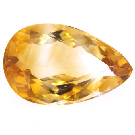 Golden Topaz Pear Shape Jewelers In Rochester NY