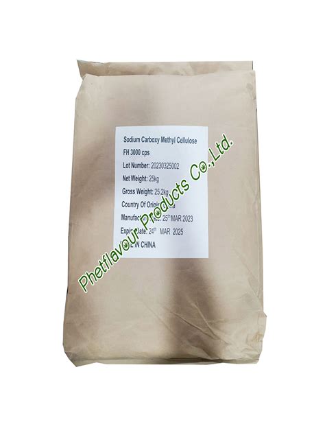 Sodium Carboxymethyl Cellulose Cmc China โซเดียม คาร์บอกซิลเมทิล