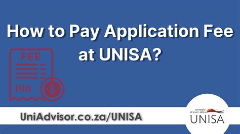 How To Pay Application Fee At UNISA How Much Is It 2024