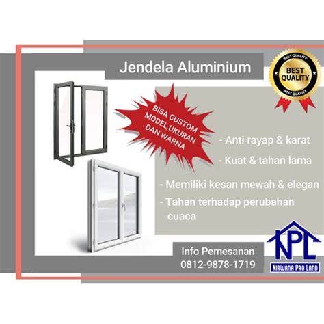 Jual Kusen Aluminium Jendela Aluminium Kusen Jendela Aluminium