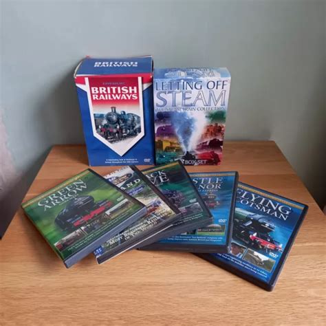 Train Dvds Bundle British Railways Letting Of Steam Dvd Train Dvd