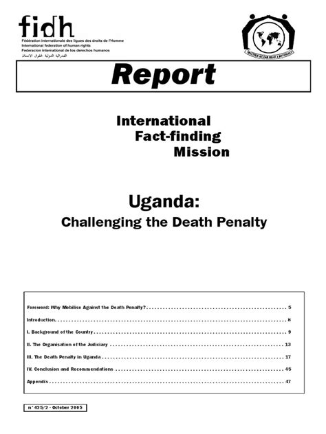 Ug425a Capital Punishment Court Martial