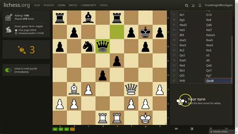 Lichess Puzzle Streak Tutorial/How To - YouTube