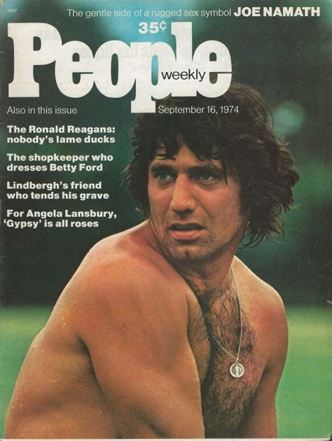 People Weekly Magazine September 16 1974 Joe Namath Shirtless NY Jets