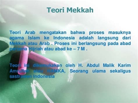 Teori Teori Masuknya Islam Ke Nusantara