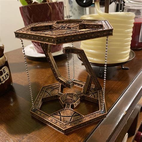 Impossible Table Tensegrity Levitation Display Illusion Etsy Cube