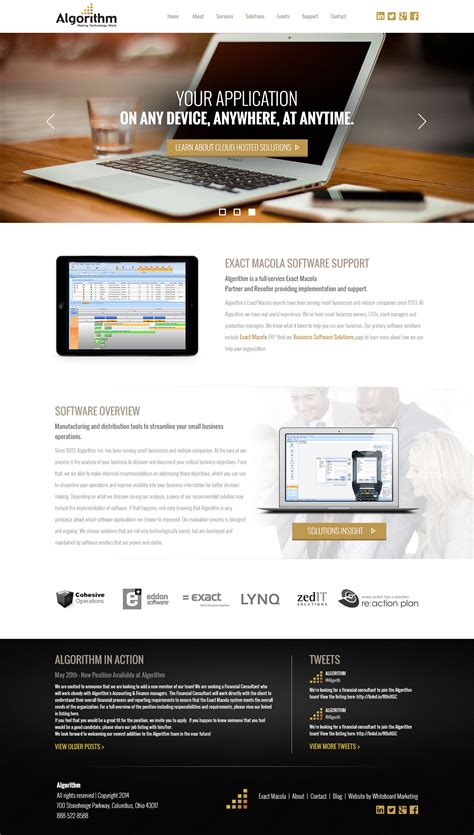 Minimal web design :: Behance