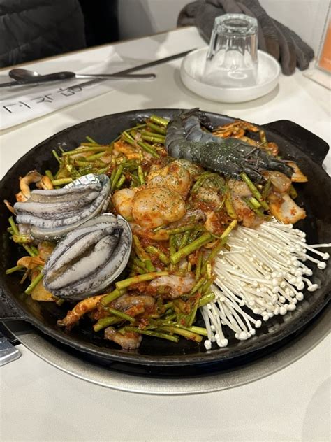 고성맛집 고식당 후기 낙지철판요리 해물맛집 추천