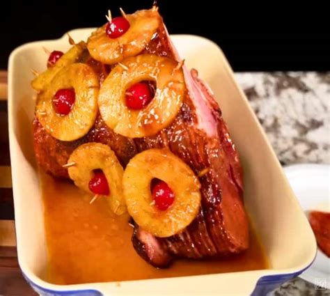 How To Make Classic Pineapple Honey Glazed Ham At Home