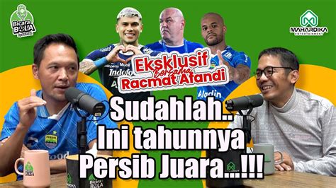 PERSIB DARI TAHUN KE TAHUN LUAR BIASA APALAGI TAHUN INI RACHMAT