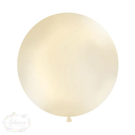 Globo Xl Crema De Cm Para Decorar Fiestas Y Bodas