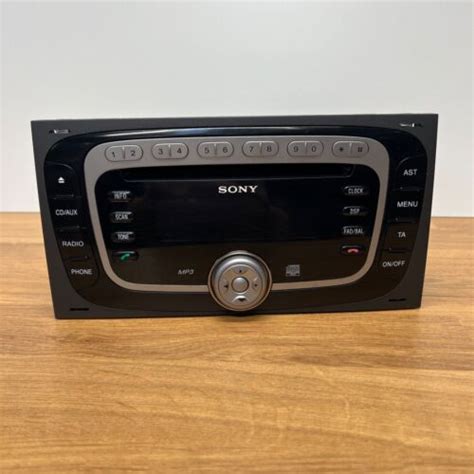 FORD FIESTA CD MP3 PLAYER 7M5T 18C939 AE With Code EBay