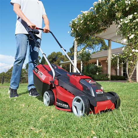 Ozito Pxc 18v 300mm Brushless Lawn Mower Pxclms 018 Skin Only Bunnings New Zealand