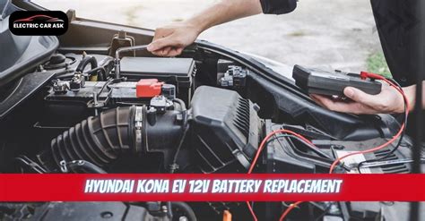 Hyundai Kona EV 12v Battery Replacement FuLl Process