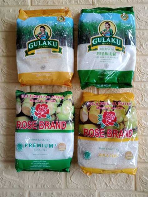 GULA PASIR 1 KG GULAKU ROSE BRAND Lazada Indonesia