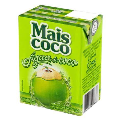 Gua De Coco Esterilizada Mais Coco Caixa Ml Super Veneza Guar Ii