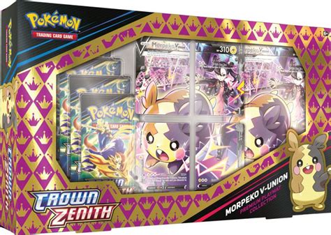 Morpeko V Union Box Crown Zenith Verrijk Je Pok Mon Tcg Verzameling