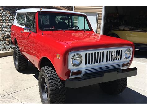 International Harvester Scout Ii For Sale Classiccars Cc