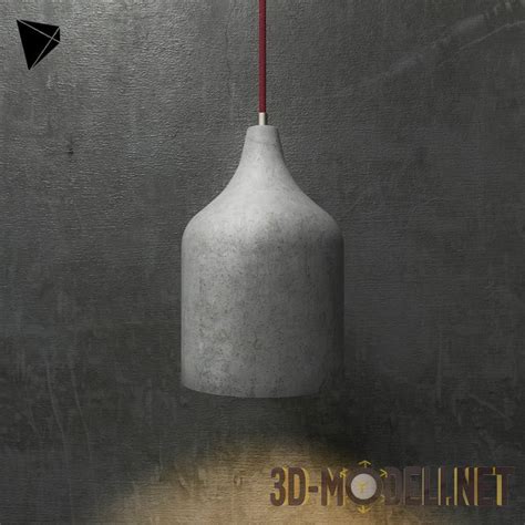 3D модель – Подвесные бетонные светильники «Namuh»