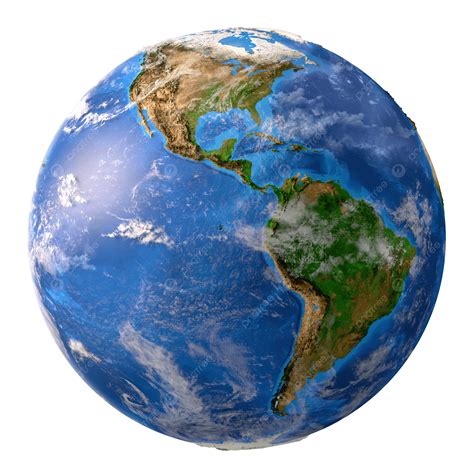 planet earth  high resolution globe detailed mountains distant png