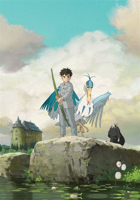 Il Ragazzo E L Airone In Studio Ghibli Poster Studio Ghibli Art