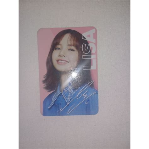 Jual Lisa Official Photocard Blackpink X Oreo Shopee Indonesia