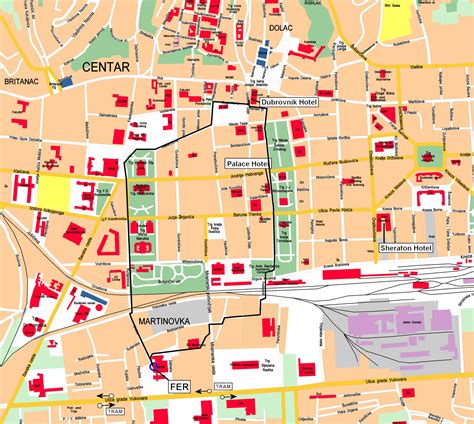 Large Zagreb Maps For Free Download And Print High Resolution And