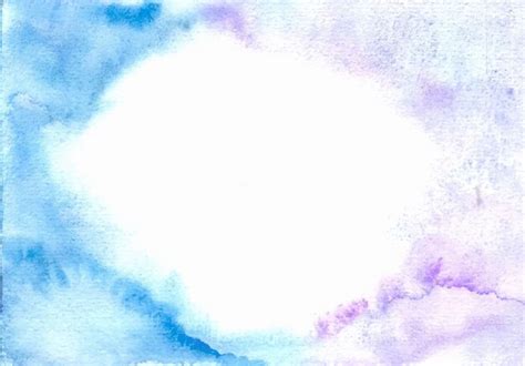 Fundo Aquarela Azul Roxo Suave Vetor Premium