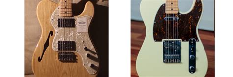 Thinline Telecaster vs Solid Body Telecaster: In-Depth Comparison - Pro ...