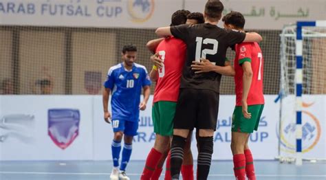 Futsal La S Lection Marocaine B S Impose Face La Su De En Amical