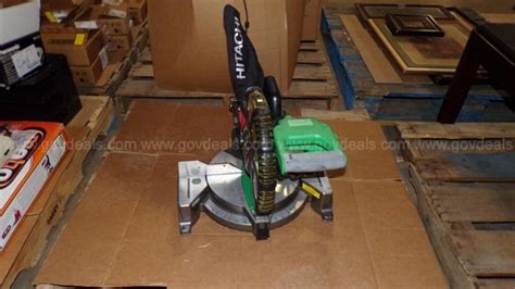 Hitachi C10fch 10 Compound Miter Saw With Laser Marker Allsurplus